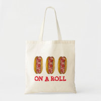 Auf der Roll Maine Lobster Roll Tote Bag