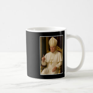 (auf der Rückseite) Der lustige Präsident Trump Wi Kaffeetasse