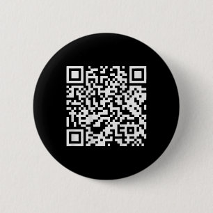 (auf der Rückseite) Funny Qr nicht ein wenig Btch  Button