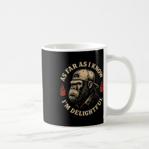 (auf der Rückseite) Soweit ich weiß, ich bin ein s Kaffeetasse