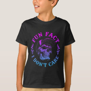 (auf der Rückseite) Spaß Tatsache, dass ich keine  T-Shirt