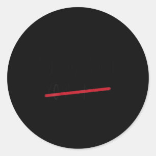 (auf der Rückseite), um Ihre Mama Funny Meme Jokes Runder Aufkleber