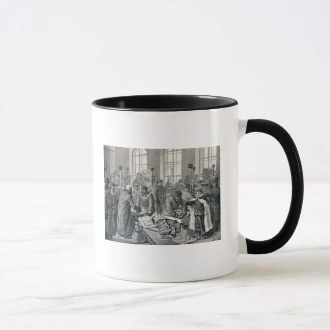 Auf der russischen Grenze Tasse (Rechts)