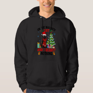 Auf der schmutzigen Weihnachtsliste und ich bedaur Hoodie