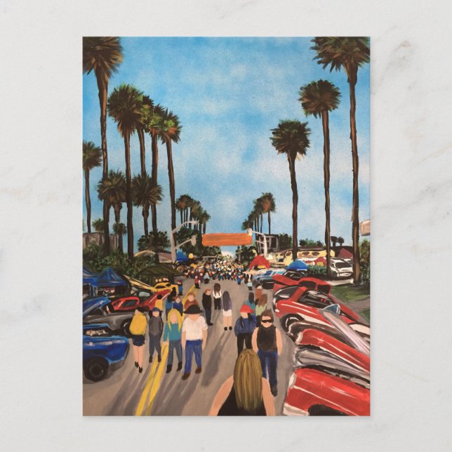 Auf der Show Postkarte (Vorderseite)