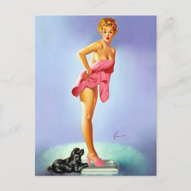 Auf der Skala Postkarte (Vorderseite)