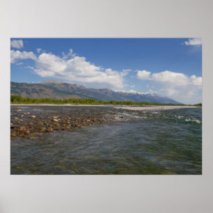 Auf der Snake River II treiben Poster