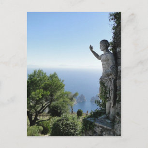 Auf der Spitze von Capri Postkarte