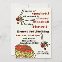 Auf der Spitze von Spaghetti, Fleischbällchen Drei