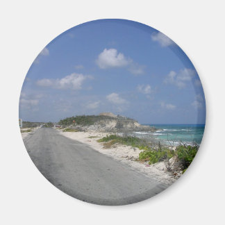 Auf der Straße - Cozumel, Mexiko Magnet