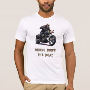 Auf der Straße entlang T-Shirt