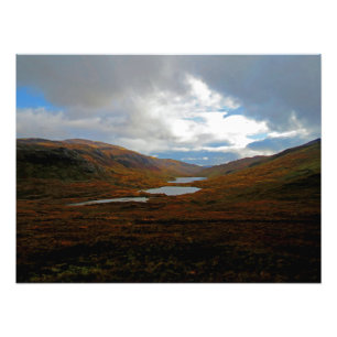 Auf der Straße in Iona Fotodruck