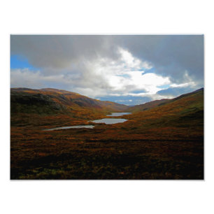 Auf der Straße in Iona Fotodruck