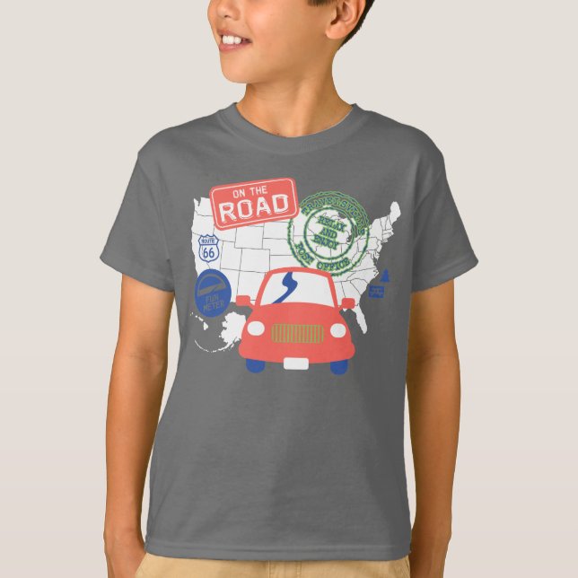 Auf der Straße T-Shirt (Vorderseite)