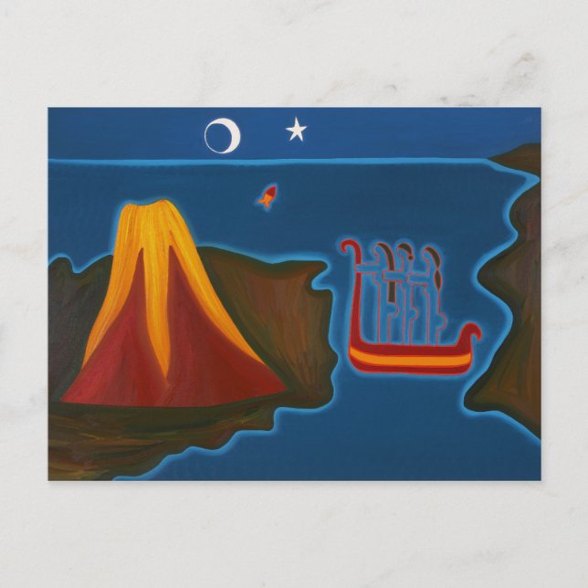 Auf der Straße von Messina 2006 Postkarte (Vorderseite)