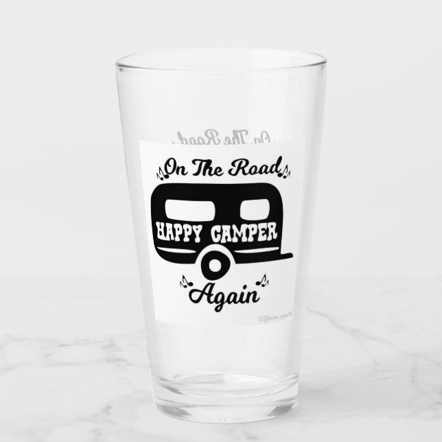 ***AUF DER STRASSE VOR DEM KAMPF **** GLAS (Vorderseite)