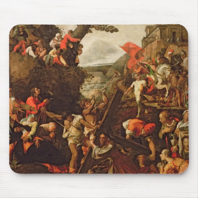 Auf der Straße zum Kalvarienberg Mousepad (Vorne)
