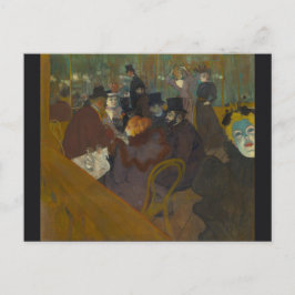 Auf der Strecke von Henri de Toulouse-Lautrec Postkarte