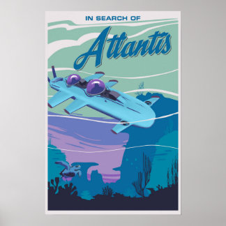 Auf der Suche nach Atlantis Poster