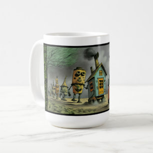 Auf der Suche nach besserem Boden Kaffeetasse
