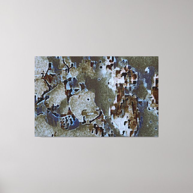 Auf der Suche nach dem Soul Acrylseide Wash Leinwanddruck (Vorderseite)