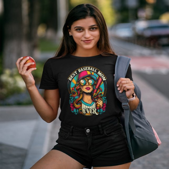 Auf der Suche nach der besten Baseball-Mama der St T-Shirt (Von Creator hochgeladen)