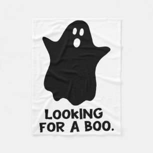 Auf der Suche nach einem Boo-Geist Ghoul lustiger Fleecedecke