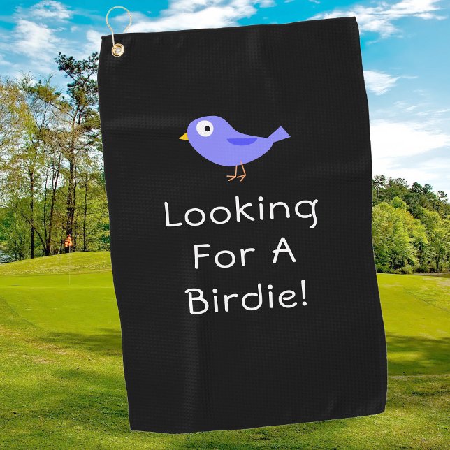 Auf der Suche nach einer Birdie Personalize Niedli Golfhandtuch (Von Creator hochgeladen)