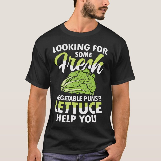 Auf der Suche nach einigen frischen Gemüse-Wortspi T-Shirt (Vorderseite)