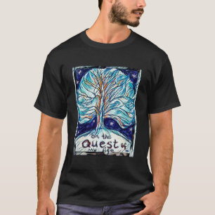 Auf der Suche nach meinem Leben - Baum - Sterne T-Shirt