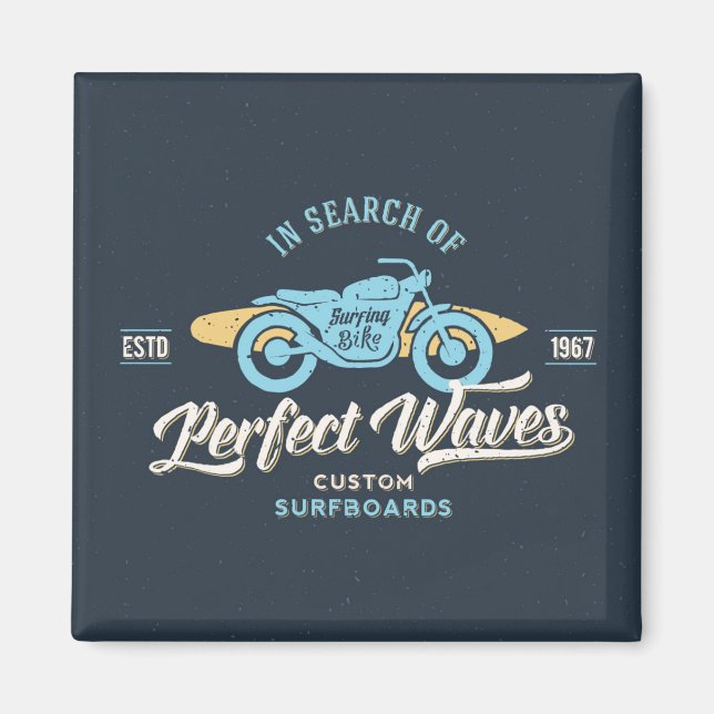 Auf der Suche nach perfektem Waves Poster Magnet (Vorne)
