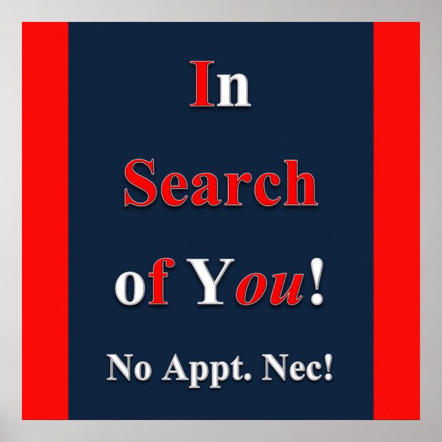 Auf der Suche nach Poster Matte (Vorne)