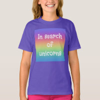 Auf der Suche nach Unicorns-Regenbogen
