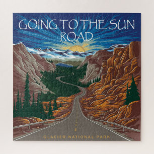 Auf der Sun Road Montana Vista Puzzle