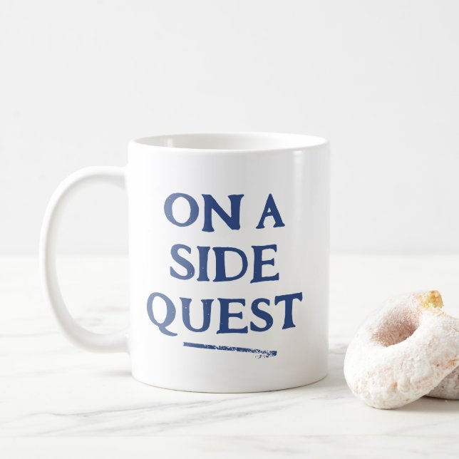 Auf der Tasse der Quest (Mit Donut)