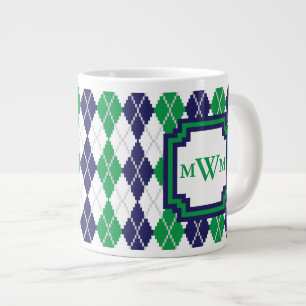 Auf der Tasse "Grüne Raute"