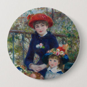 Auf der Terrasse, Impressionistisches Porträt, Ren Button