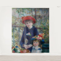 Auf der Terrasse, Impressionistisches Porträt, Ren