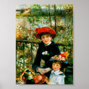 Auf der Terrasse von Renoir Poster
