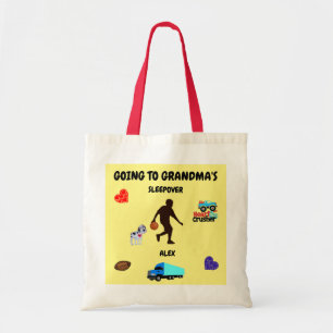 Auf der Tote Tasche zu den Jungs von Oma