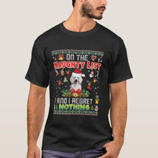 Auf der unanständigen Liste, und ich bedaure nicht T-Shirt