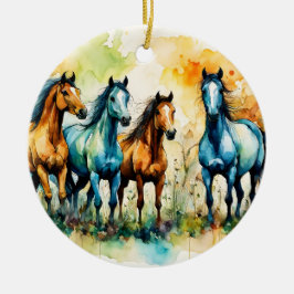 Auf der Weide Keramik Ornament
