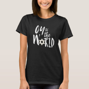 Auf der Welt Hannukah jüdischer Funny Holiday Song T-Shirt