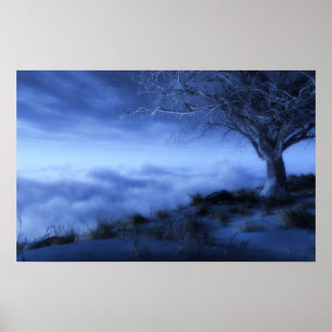 Auf der Weltspitze (Winter) Poster