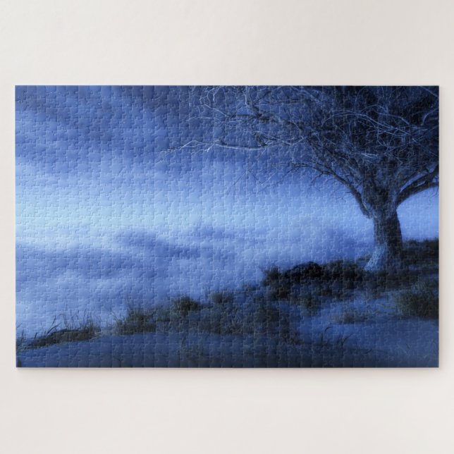 Auf der Weltspitze (Winter) Puzzle (Horizontal)