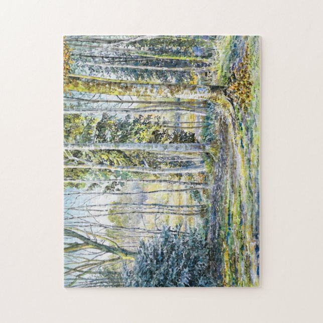 "Auf der Winterkante.." - Puzzle (Vertikal)