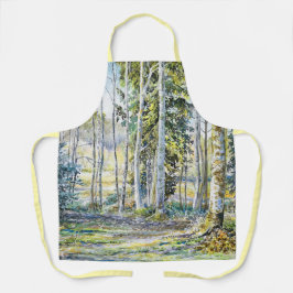 "Auf der Winterkante.." - Schürze