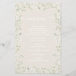 Auf der Wolken-Menükarte