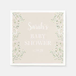 Auf der Wolkendusche Napkins Serviette