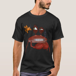 Auf dich ein Auge haltend, eine fischige Geschicht T-Shirt